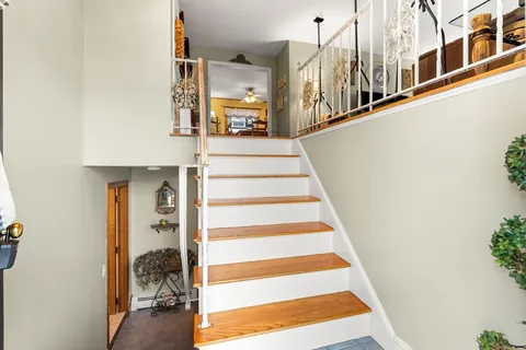 a view of a front door of house