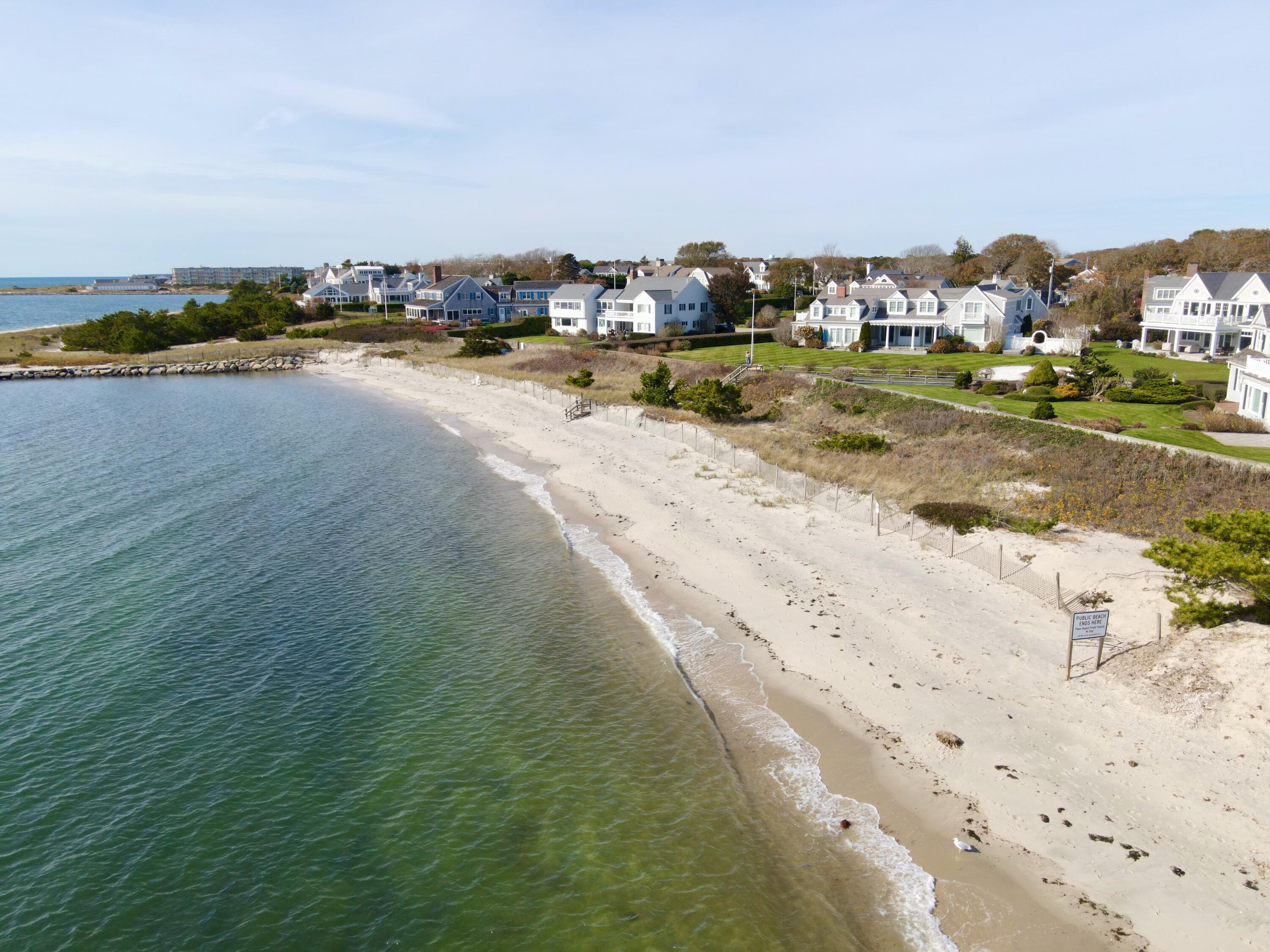 19 Riverway West Harwich, MA 02671 - Photo 11 of 15 a view of a lake with beach and city view