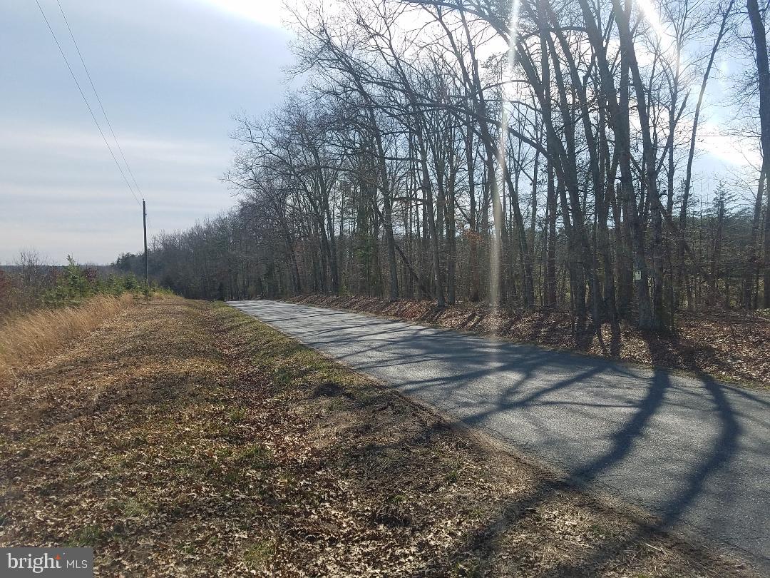 view from lot to road