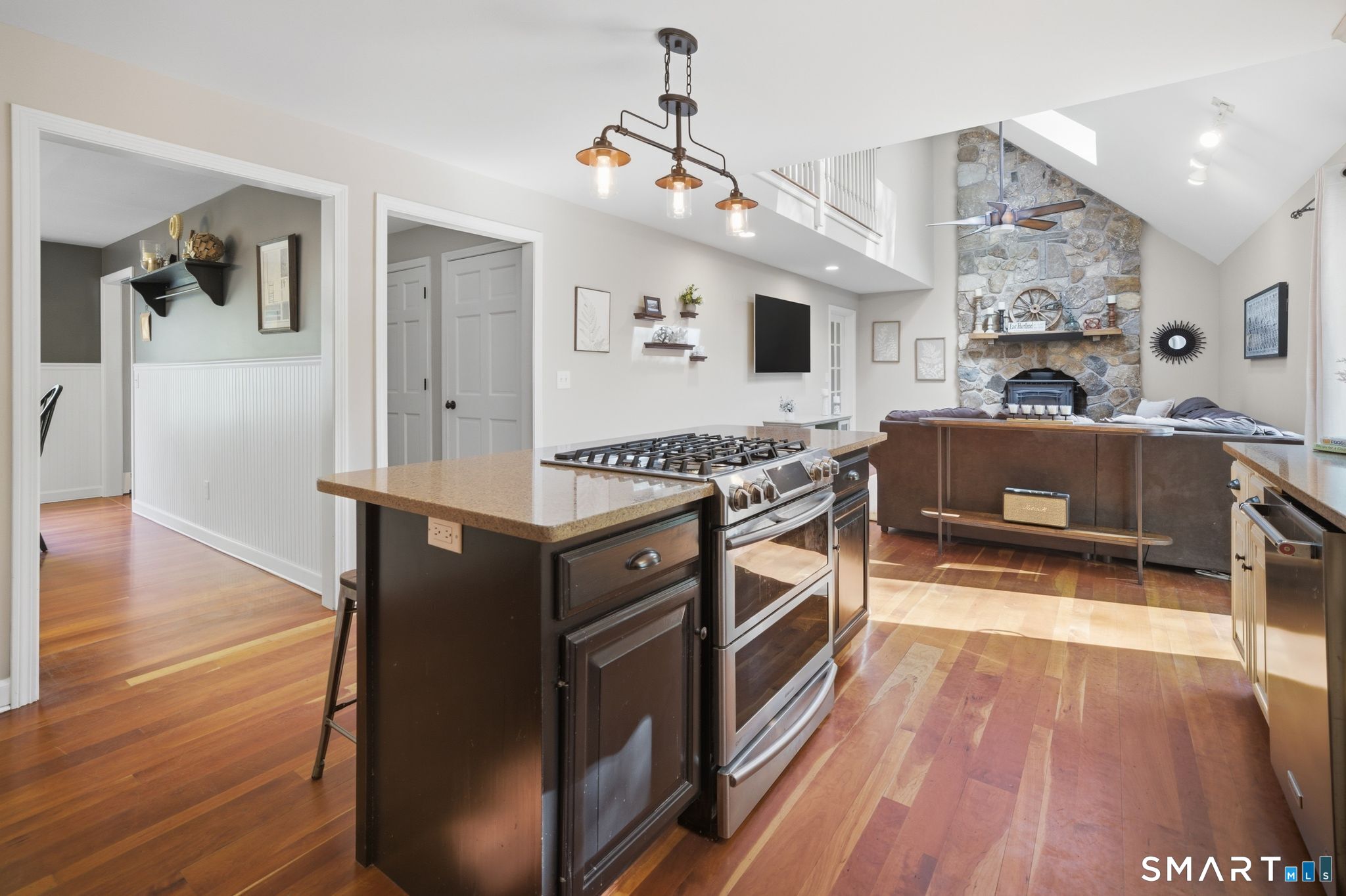 174 Walnut Hill Road Hartland, CT 06027 - Photo 12 of 36 a view of kitchen with furniture and wooden floor