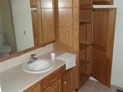 3744 Wirth Road Highland, IN 46322 - Photo 3 of 9 a bathroom with a sink and a mirror