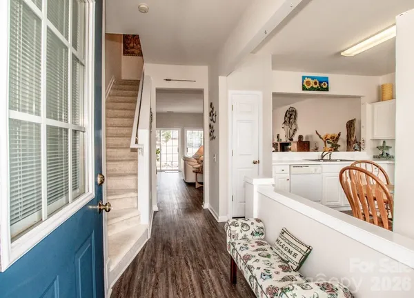 a very nice looking room with a large window