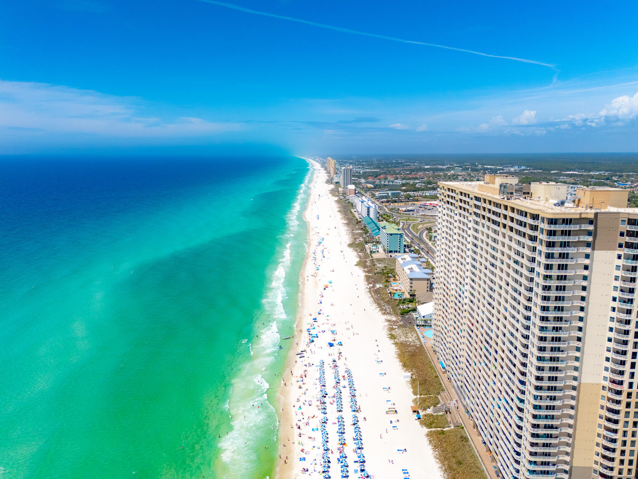 16701 Front Beach Road, Unit 2307 Panama City Beach, FL 32413 - Photo 47 of 50 MLS 16701 Front Beach Dr Unit 2307 Drone
