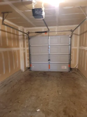 a view of a room with an empty space