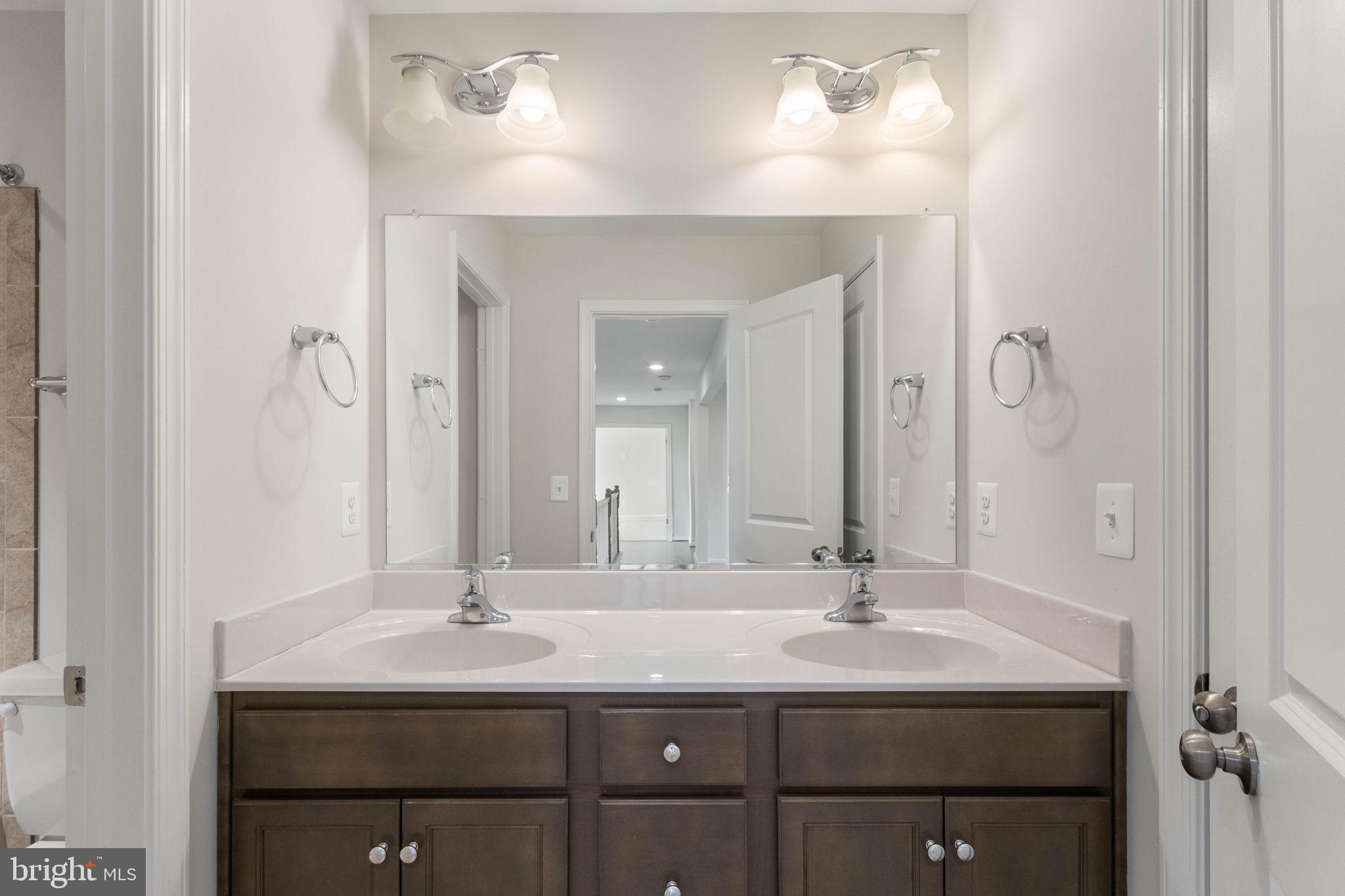 10602 Springvale Lane Spotsylvania, VA 22551 - Photo 54 of 92 a bathroom with a sink and a mirror