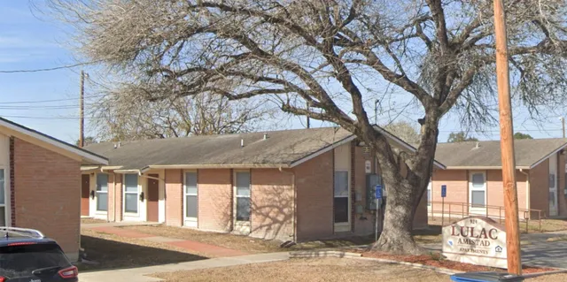 a front view of a building