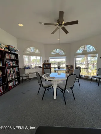 a view of a room with an empty space