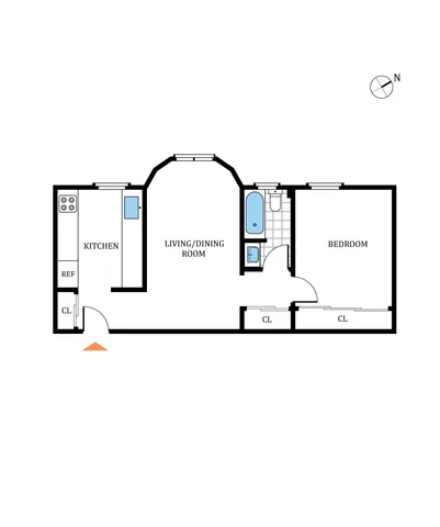 $550,000 | 2 Grace Court, Unit 3X | Brooklyn Heights