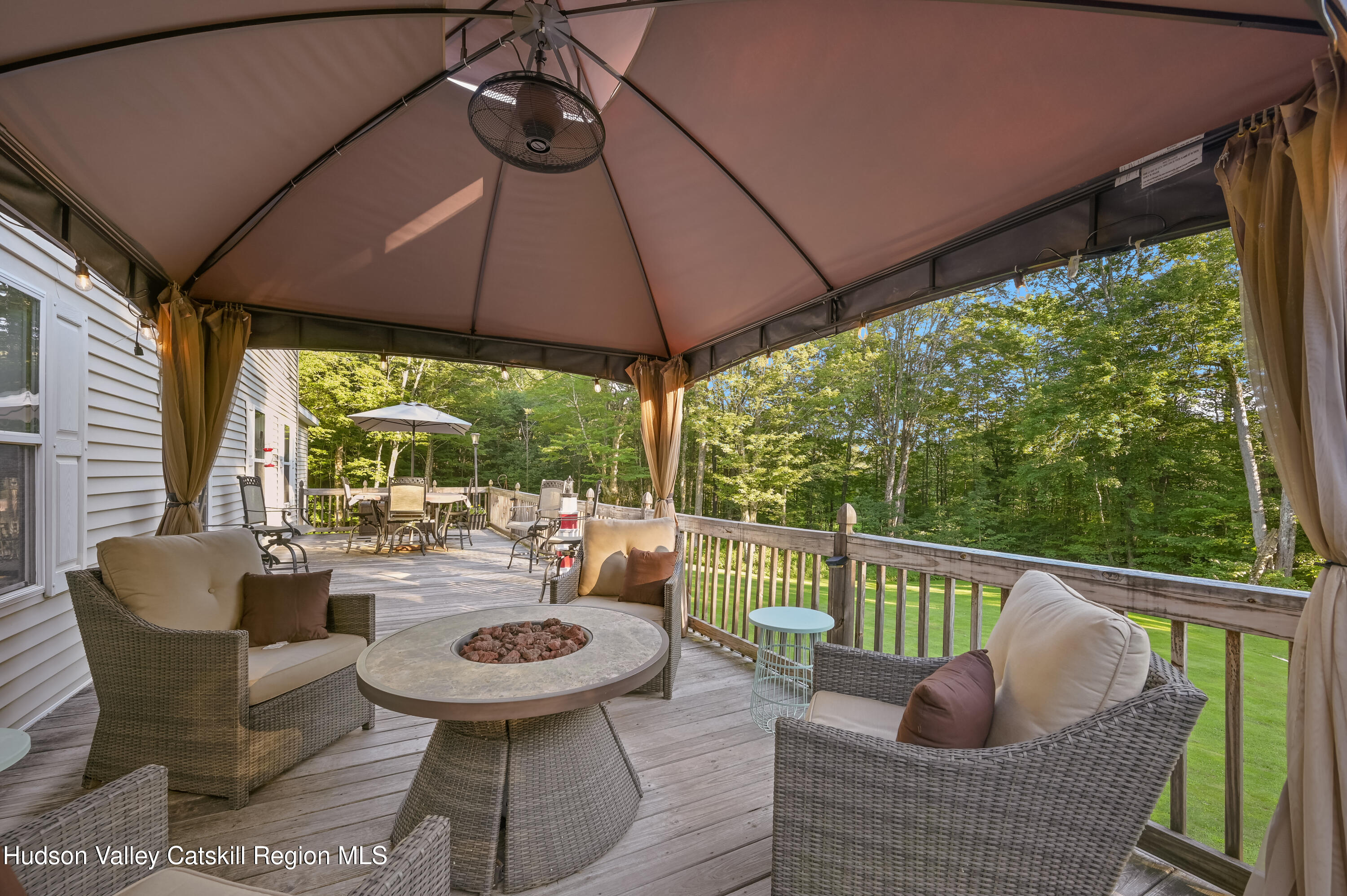 158 Easy Stamford, NY 12167 - Photo 82 of 88 a view of a chair and table in the balcony