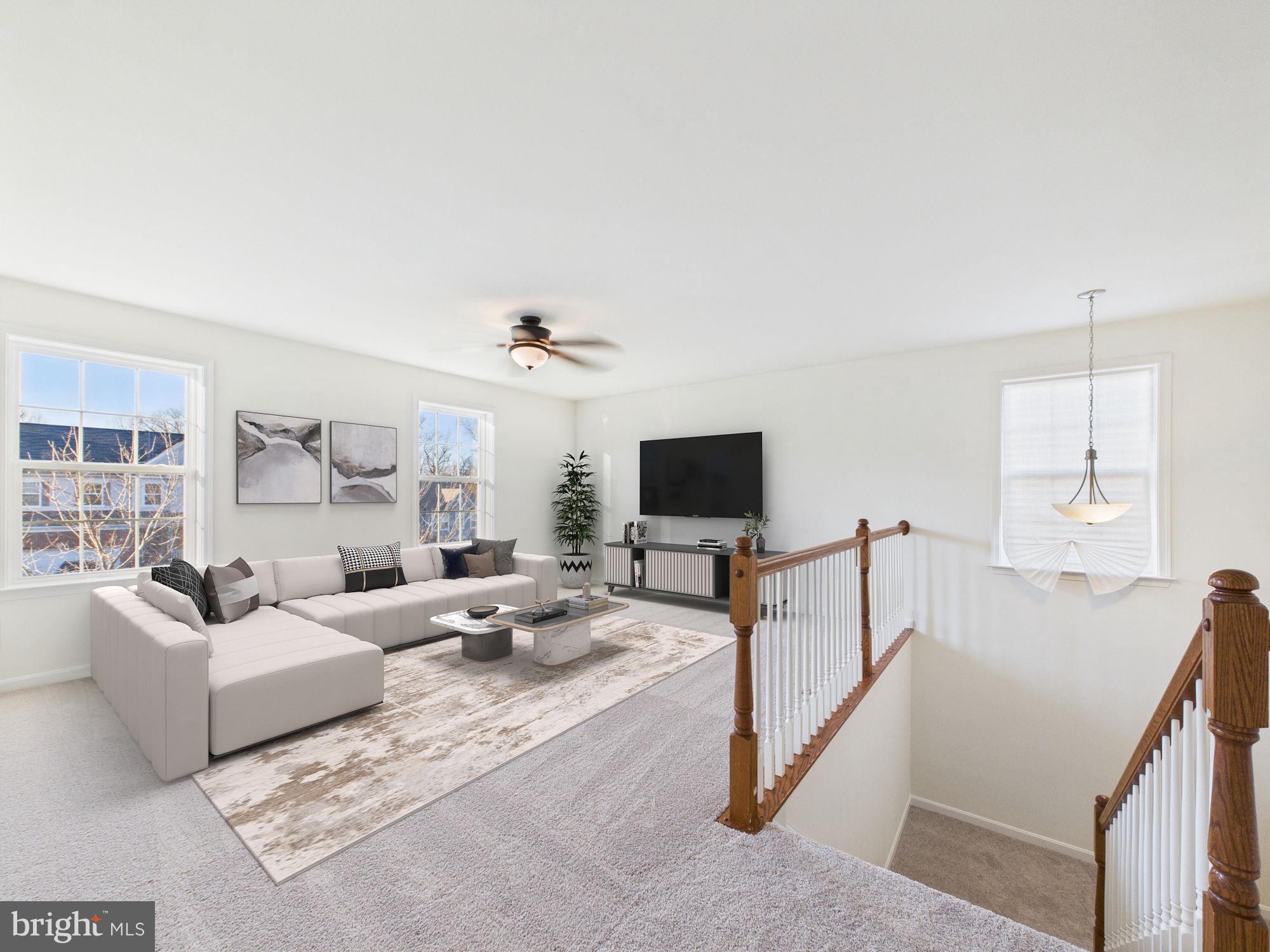 18213 Jillian Lane Triangle, VA 22172 - Photo 15 of 41 Upper Level Living Room