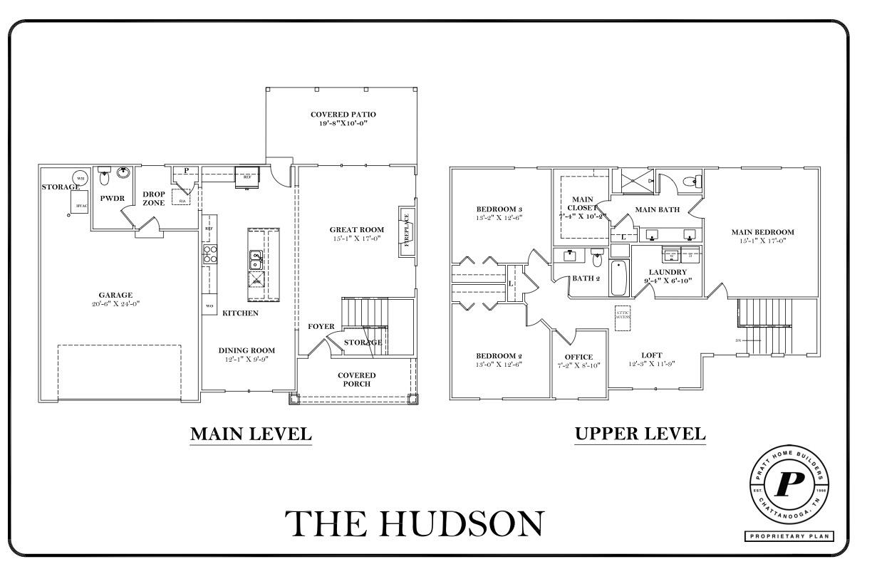 2678 Firefly Fld Road, Unit 42 Ooltewah, TN 37363 - Photo 25 of 25 FC42 HUDSON E1C PRESENTATION FLOOR PLAN