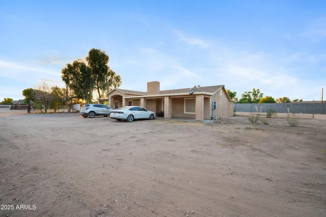 a car parked on the side of the road