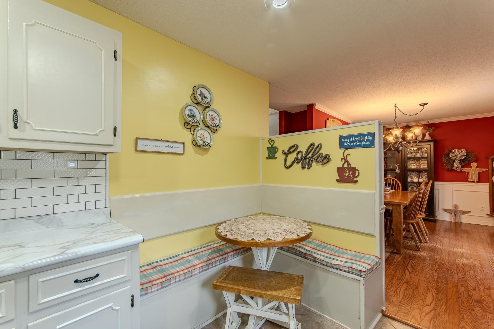 313 Country Club Lane Selmer, TN 38375 - Photo 13 of 36 a dinning room with furniture and wooden floor