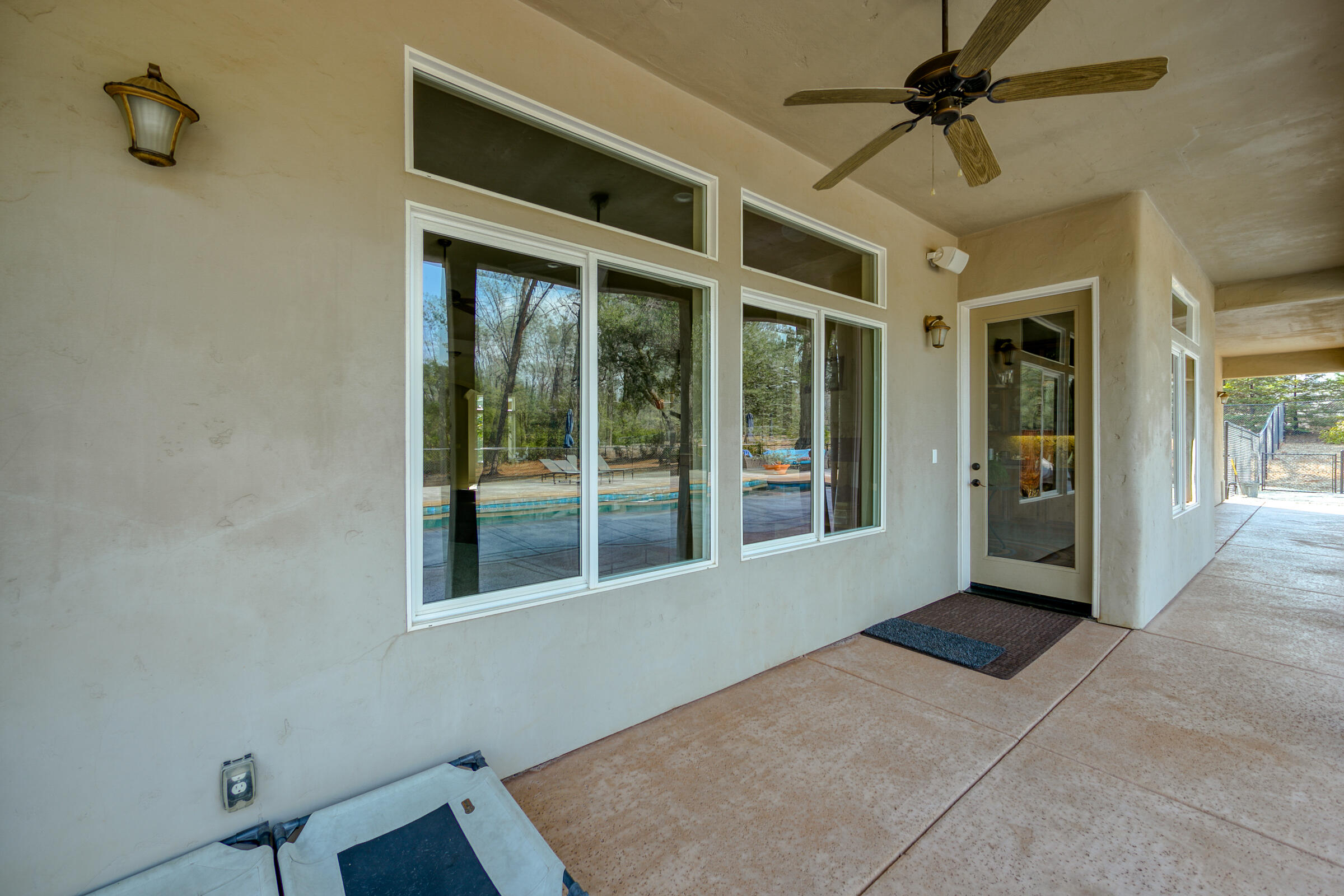 9184 Silver King Road Redding, CA 96001 - Photo 37 of 50 Covered Backyard Entry