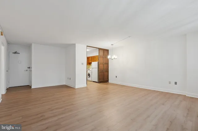 wooden floor in an empty room
