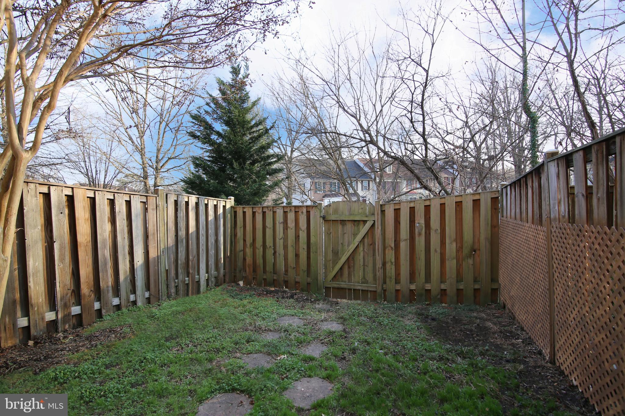 8490 Springfield Oaks Drive Springfield, VA 22153 - Photo 34 of 36 Fenced Backyard