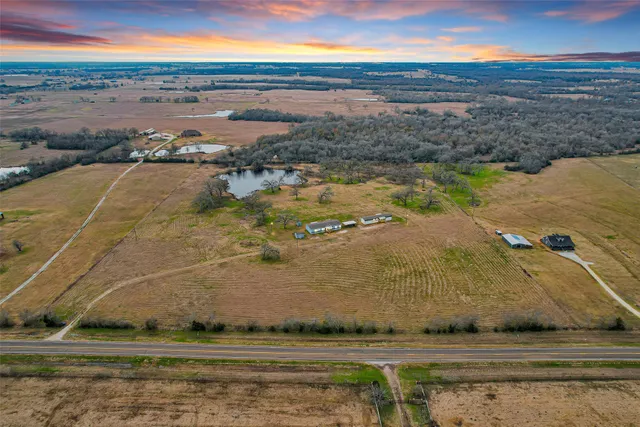 a view of an ocean and mountain