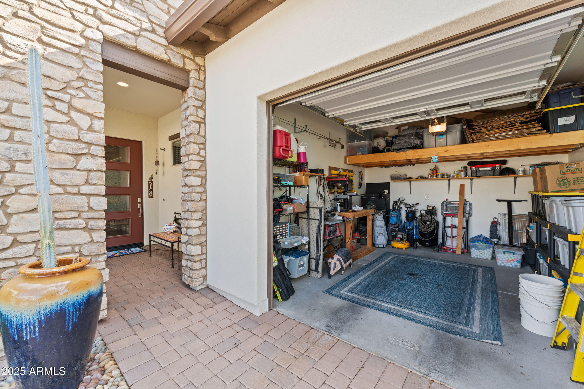 3199 Prospector Way Wickenburg, AZ 85390 - Photo 36 of 52 Golf Cart Garage w/Storage