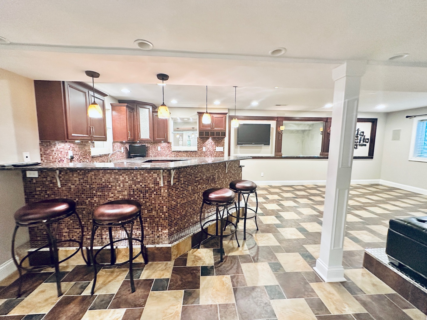 2906 Springhill Lane Champaign, IL 61822 - Photo 31 of 48 a kitchen with a sink and chairs