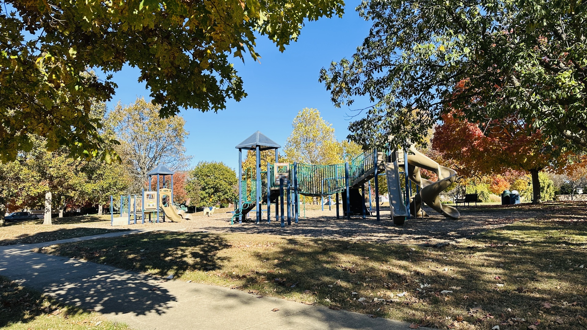 2906 Springhill Lane Champaign, IL 61822 - Photo 42 of 48 a view of road with trees