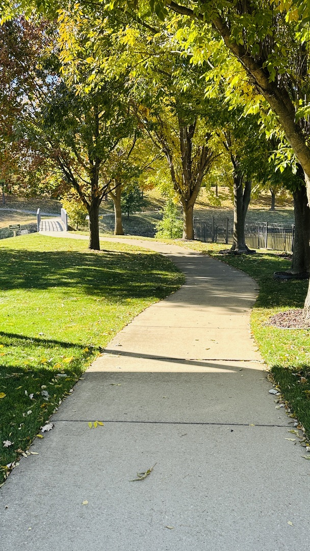 2906 Springhill Lane Champaign, IL 61822 - Photo 45 of 48 a view of yard with swimming pool and trees