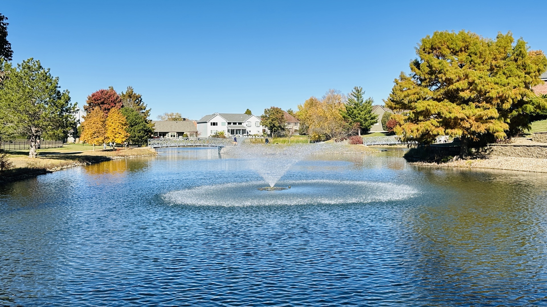 2906 Springhill Lane Champaign, IL 61822 - Photo 46 of 48 a view of a lake with house