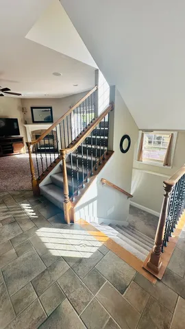 a view of entryway and hall