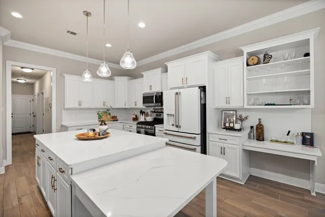 a bathroom with a tub