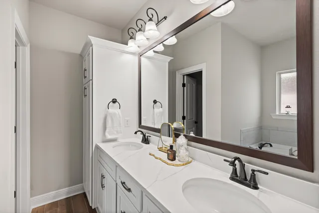 a car parked in a garage