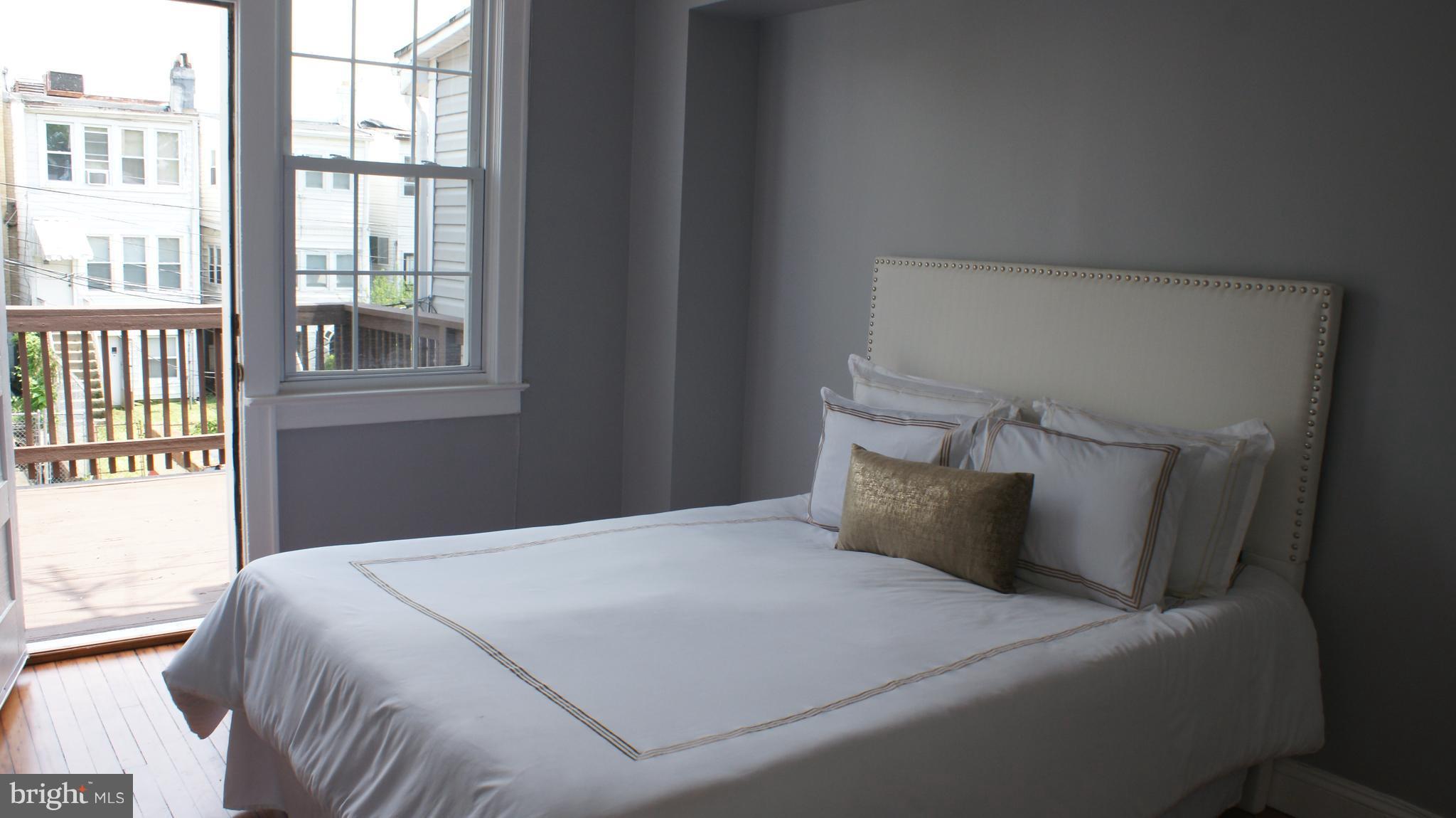 515 23rd Place Northeast Washington, DC 20002 - Photo 11 of 30 2nd Bedroom to deck