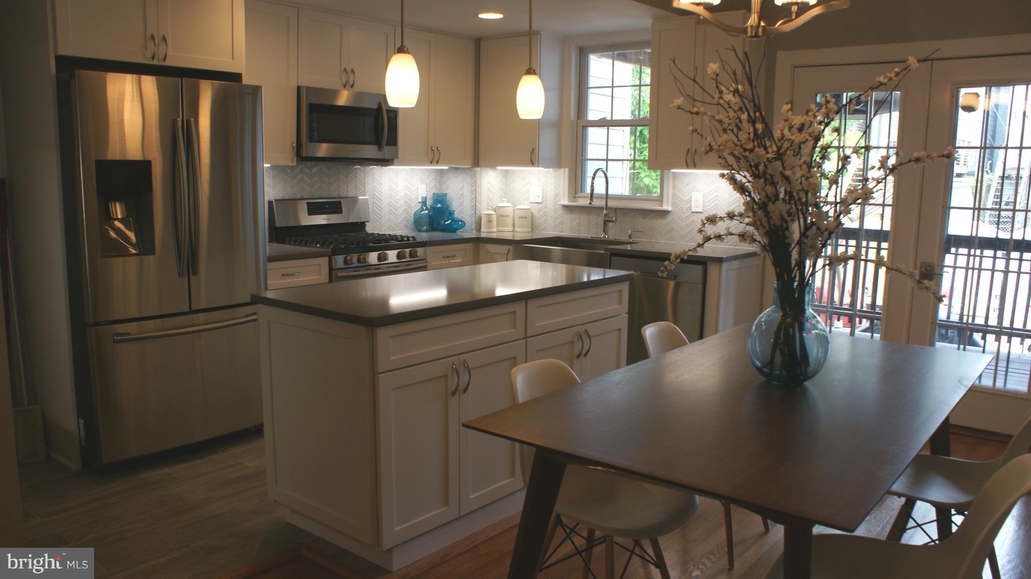 515 23rd Place Northeast Washington, DC 20002 - Photo 8 of 30 Dining Room and Kitchen