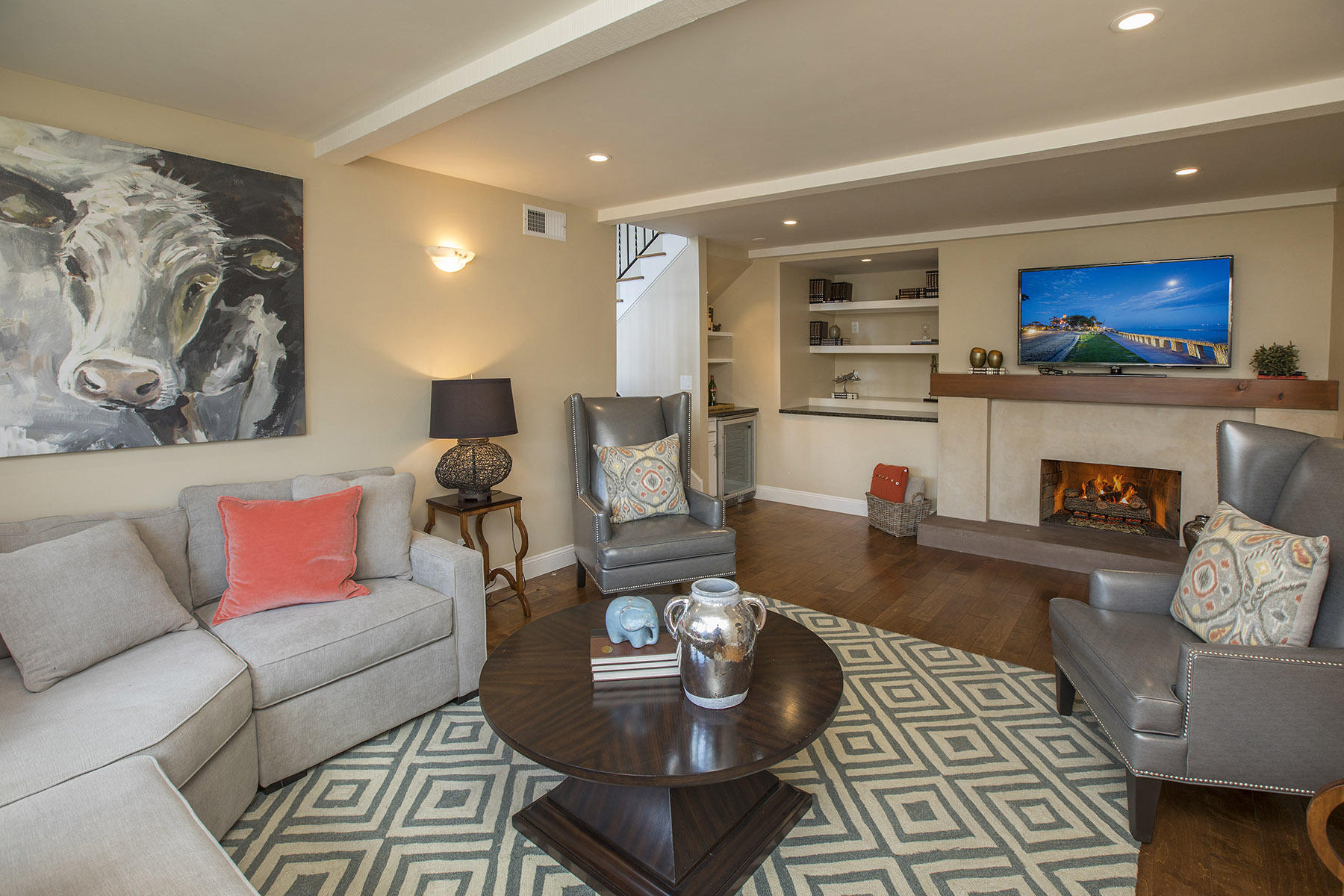4061 Ramitas Road Santa Barbara, CA 93110 - Photo 8 of 21 family room