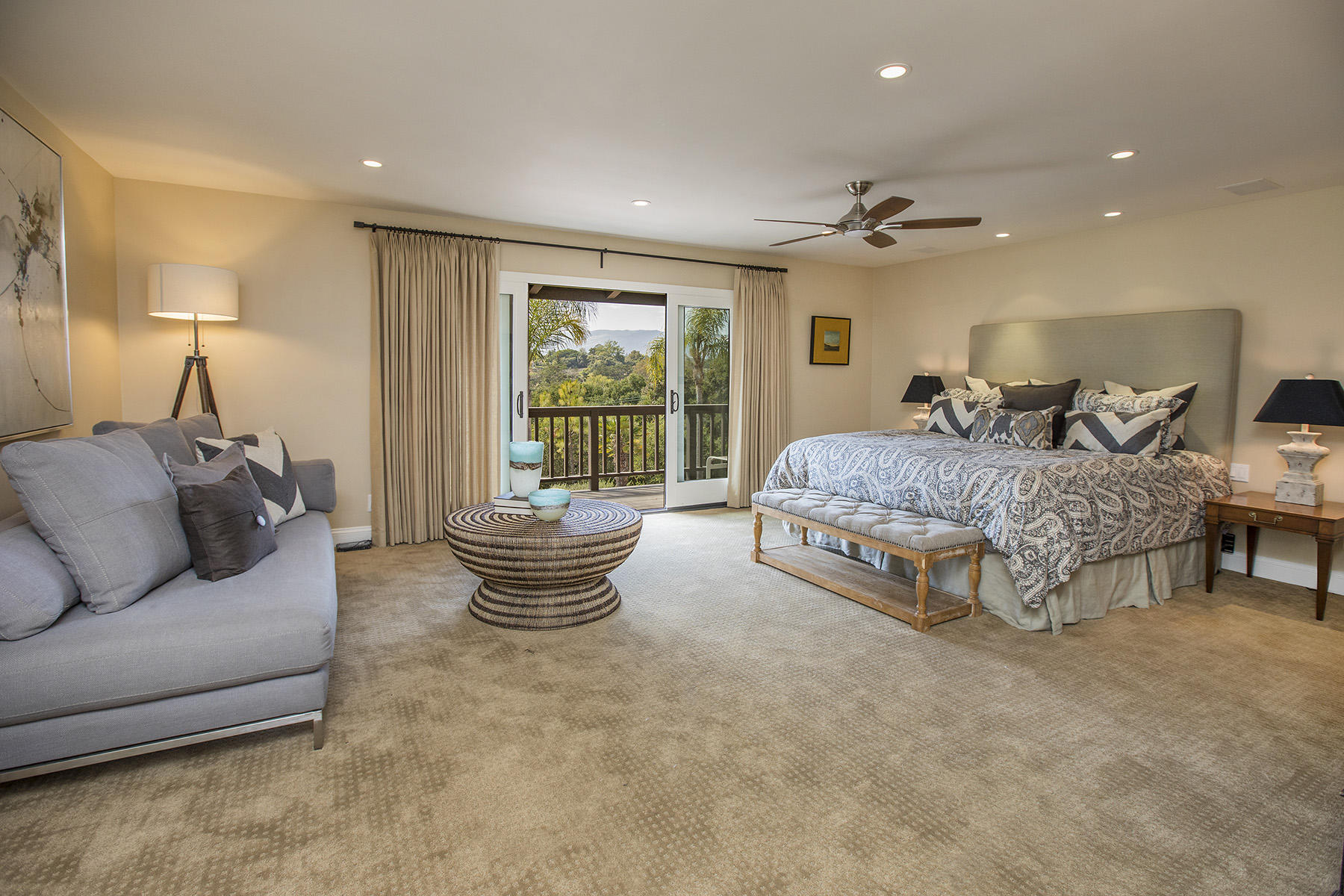 4061 Ramitas Road Santa Barbara, CA 93110 - Photo 10 of 21 master bedroom