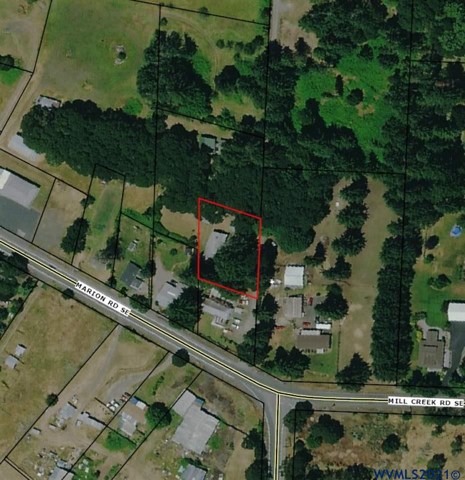 7990 Marion Road Turner, OR 97392 - Photo 24 of 25 an aerial view of residential houses with outdoor space