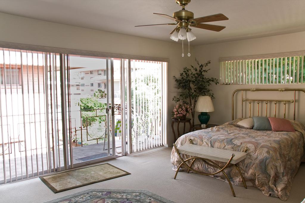 144 East Coronado Road, Unit 37 Phoenix, AZ 85004 - Photo 6 of 7 Master Suite Opens to Another Balcony
