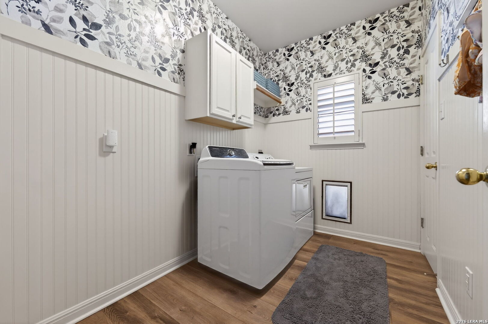 9514 Potters Point Helotes, TX 78023 - Photo 18 of 37 a view of a storage & utility room with a window