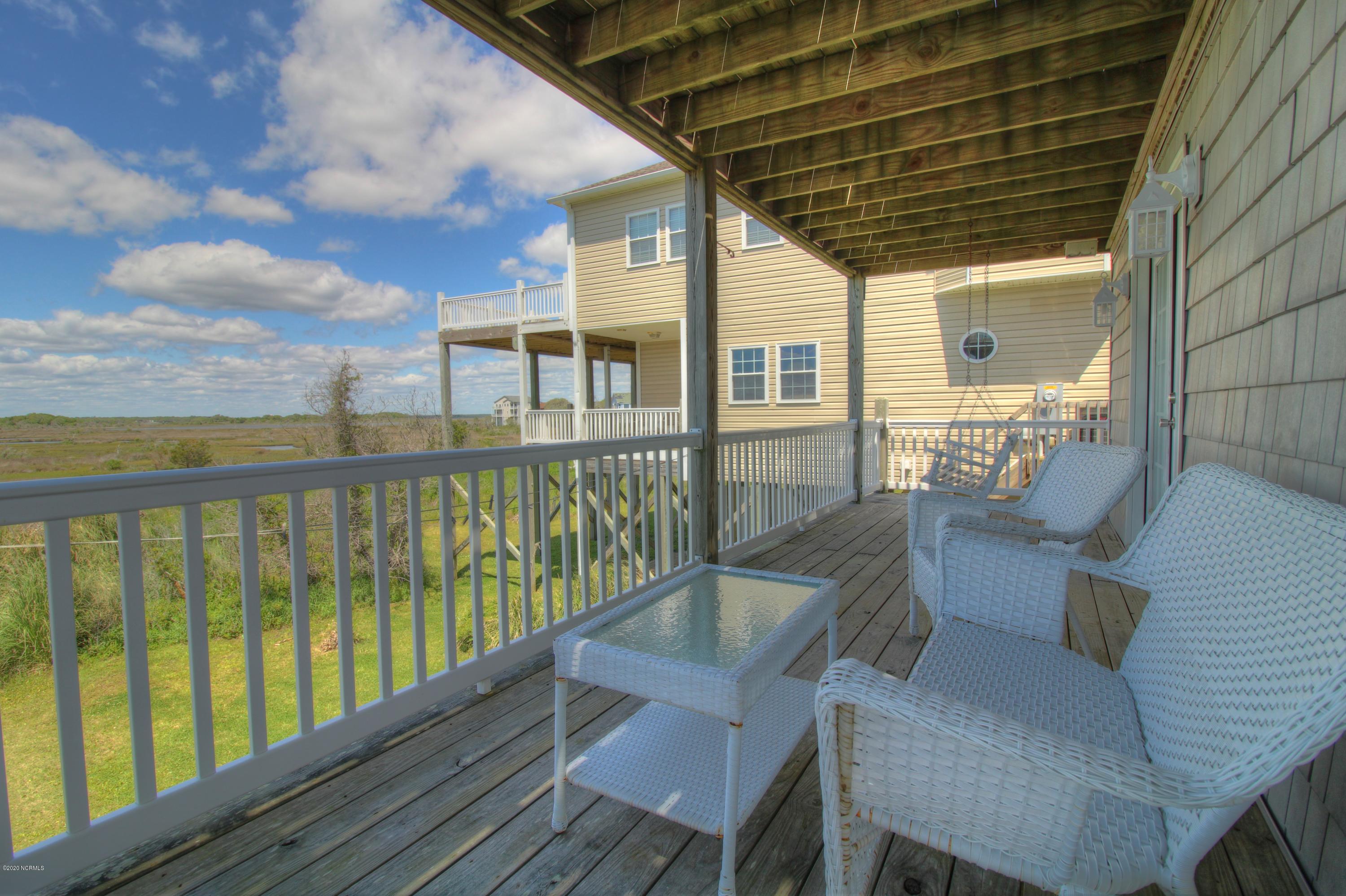 1935 New River Inlet Road North Topsail Beach, NC 28460 - Photo 34 of 97 serenity sands - back deck