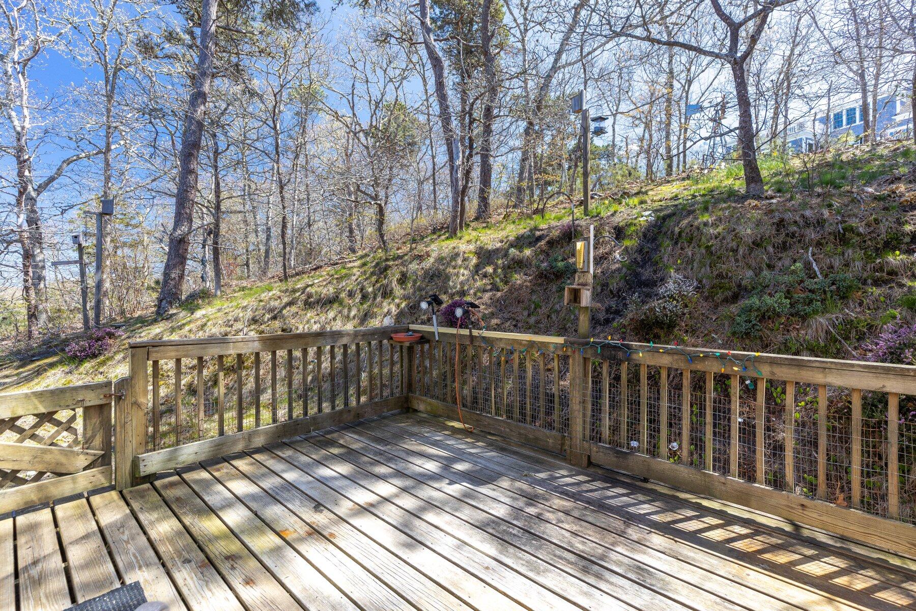 202 Northgate Road North Chatham, MA 02633 - Photo 11 of 34 a view of a wooden fence