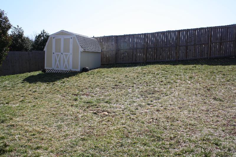 1485 Kefauver Road Southeast Roanoke, VA 24014 - Photo 13 of 13 Back Yard/Storage Shed