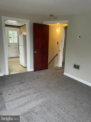 a view of empty room