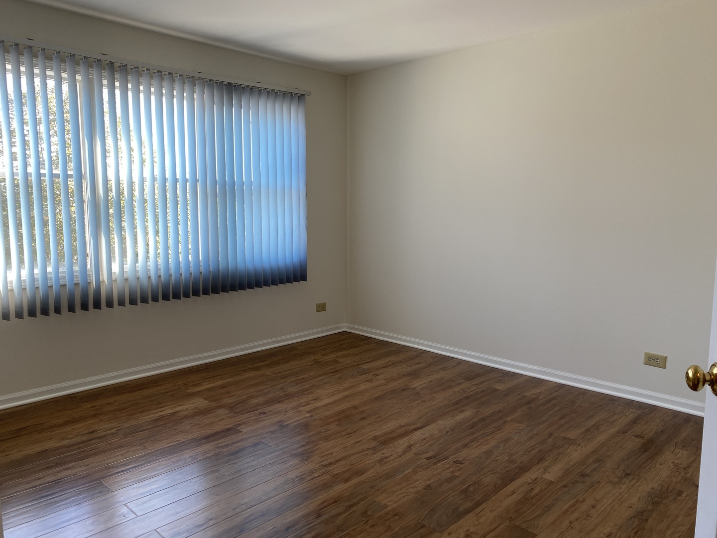720 Daybreak Lane, Unit 720 Carol Stream, IL 60188 - Photo 18 of 22 an empty room with wooden floor and windows