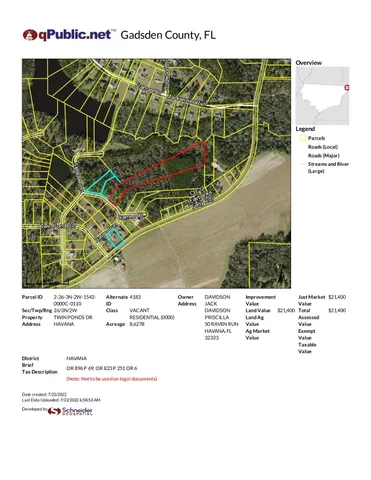 $44,500 | 13 Raven Run, Havana, FL 32333