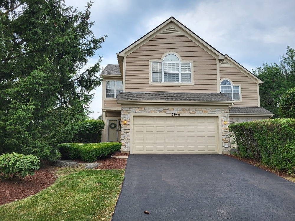 2949 Brossman Street Naperville, IL 60564 - Photo 1 of 61 a front view of a house with a garden