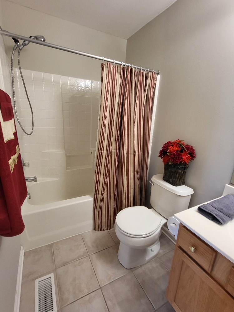 2949 Brossman Street Naperville, IL 60564 - Photo 40 of 61 a bathroom with a toilet and a shower