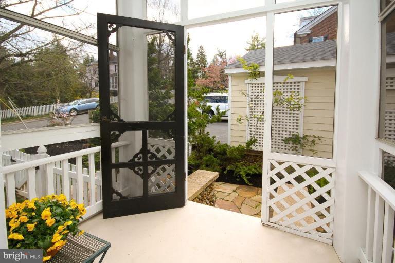 1600 Russell Road Alexandria, VA 22301 - Photo 23 of 30 porch entry from garage & driveway to kitchen