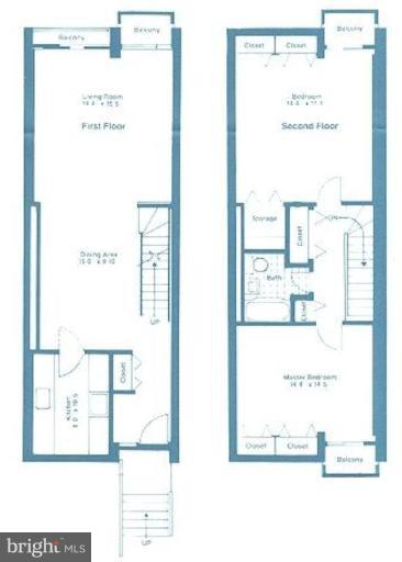 282 M Street Southwest, Unit 282 Washington, DC 20024 - Photo 19 of 19 Floor Plan #1