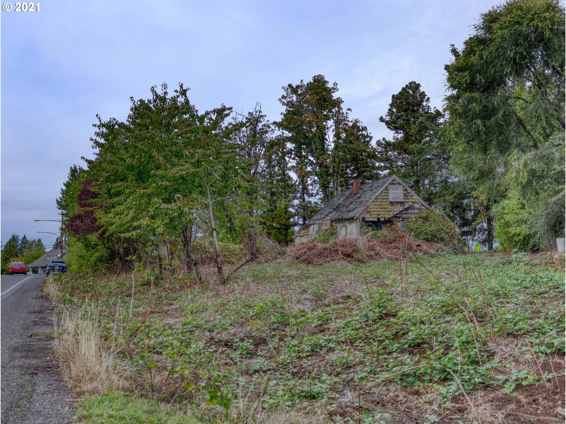 30148 Southeast Bluff Road Gresham, OR 97080 - Photo 14 of 22 a backyard of a house with lots of green space