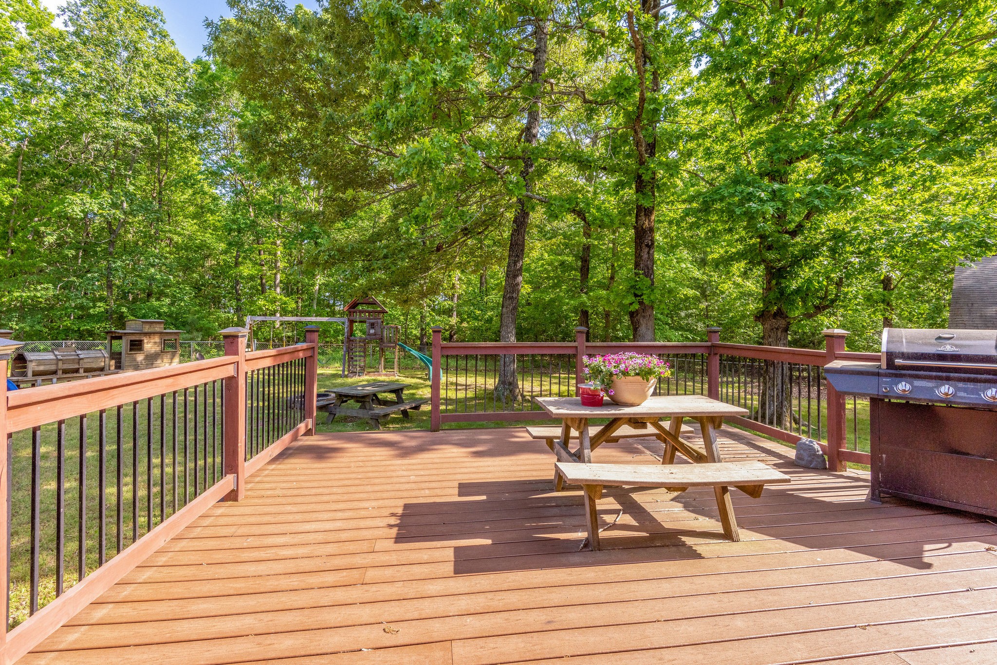 770 Iron Hill Road Burns, TN 37029 - Photo 27 of 28 a view of a terrace with chairs