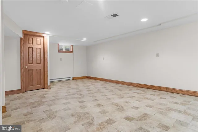 a view of empty room