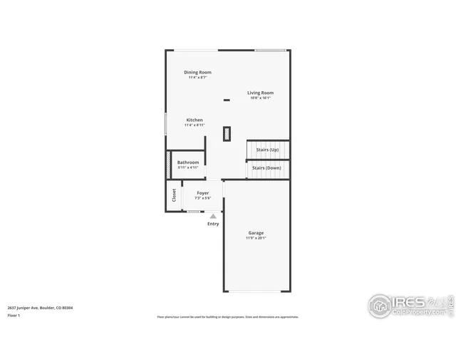 $850,000 | 2637 Juniper Avenue, Boulder, CO 80304
